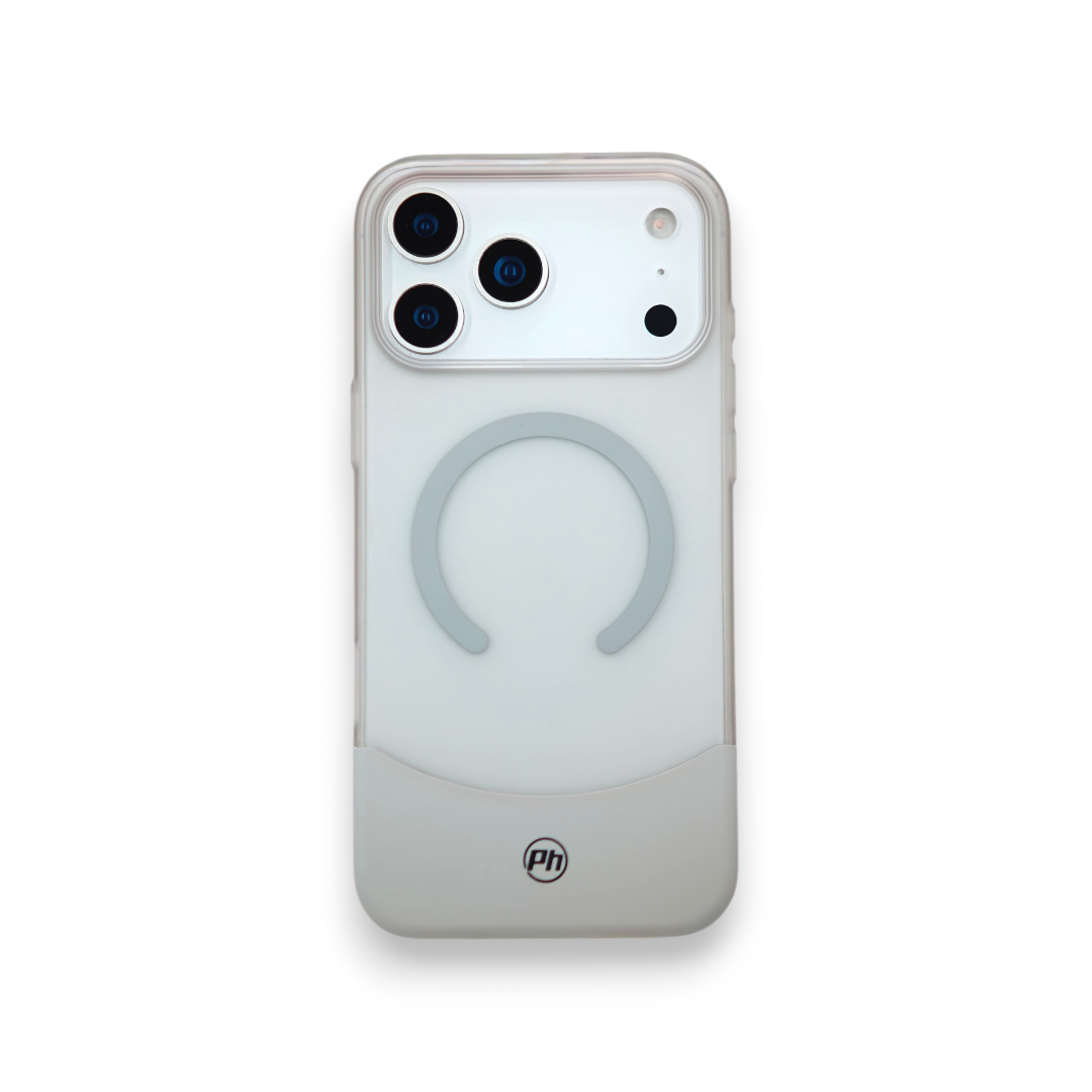 Case PH 17 Pro Max easy fit branco gelo