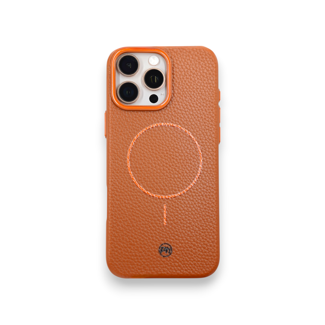 Case PH 16 Pro Max crocodile marrron