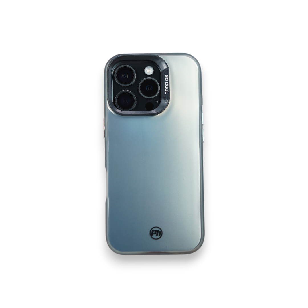 Case PH 16 Pro Max metálica preta 