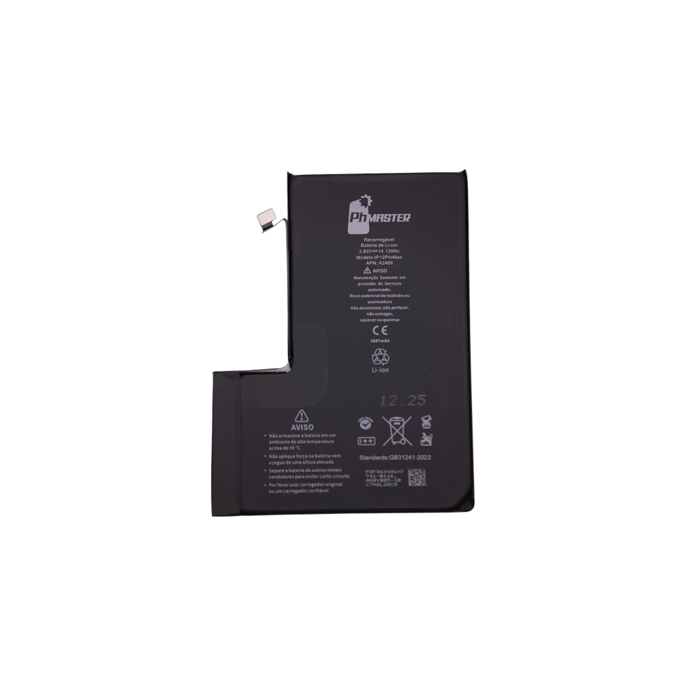 Bateria iPhone 12 Pro Max Com Flex